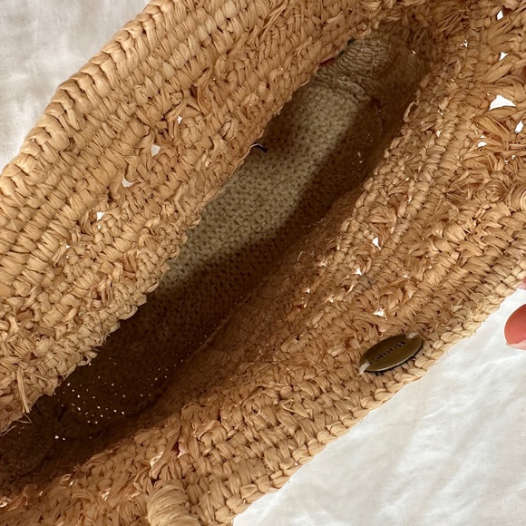 Rouje Augustin raffia bag - new - Picture 4 of 5